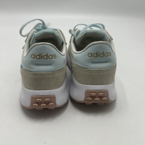 Adidas Run 70s Cloud White Almost Blue Off White GX1724 Women's Size 8 - Picture 3 of 12